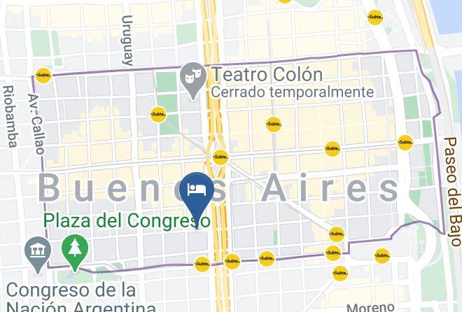 San Nicolas - Hotel La Piedad Maps