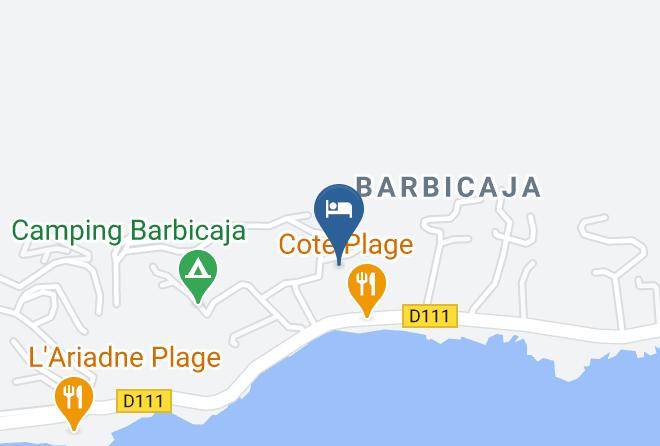 Southernsica - Hotel La Pinede Maps