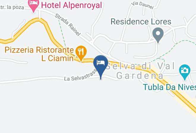 Bolzano - Hotel La Pineta Maps