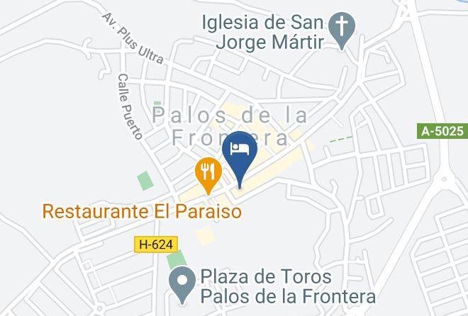 Huelva - Hotel La Pinta Maps
