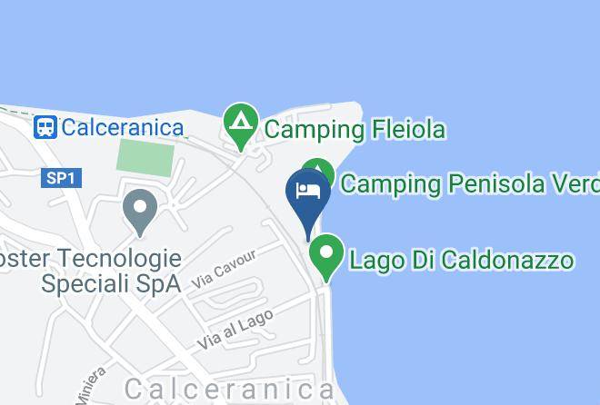 Trento - Hotel La Piroga Maps