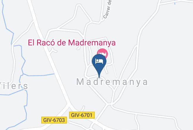 Hotel La Placa De Madremanya Map