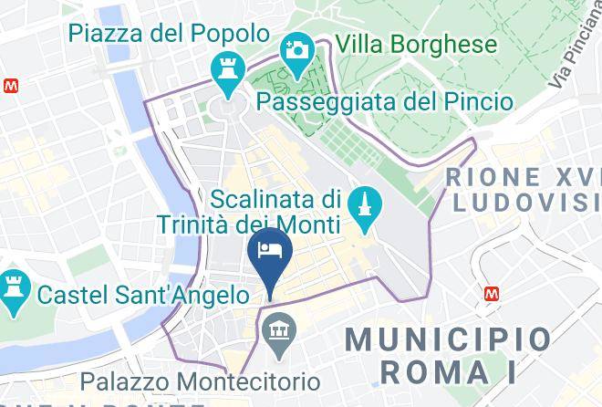 Rome - Hotel La Place Roma Maps