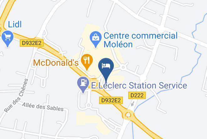 Gironde - Hotel La Plantation Maps