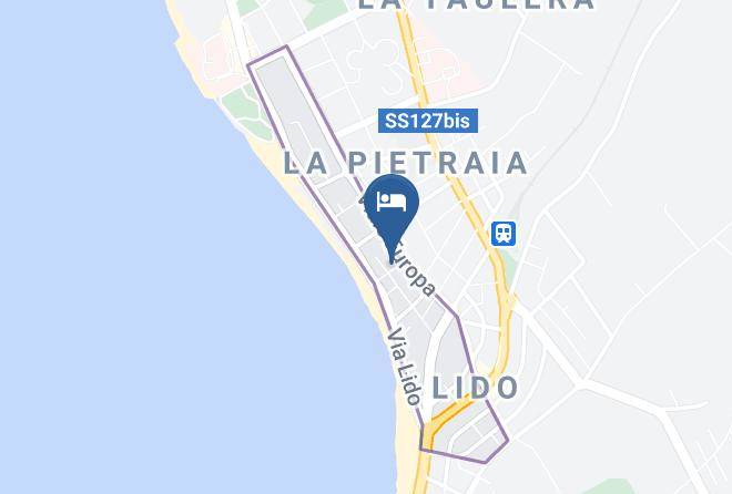 Sassari - Hotel La Playa Maps