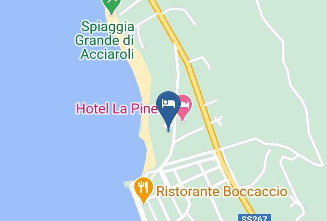 Salerno - Hotel La Playa Acciaroli Maps