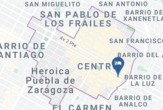 Heroica Puebla De Zaragoza Puebla - Hotel La Plazuela Maps