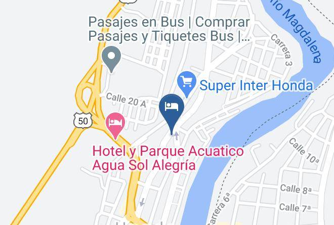 Honda - Hotel La Popa Maps