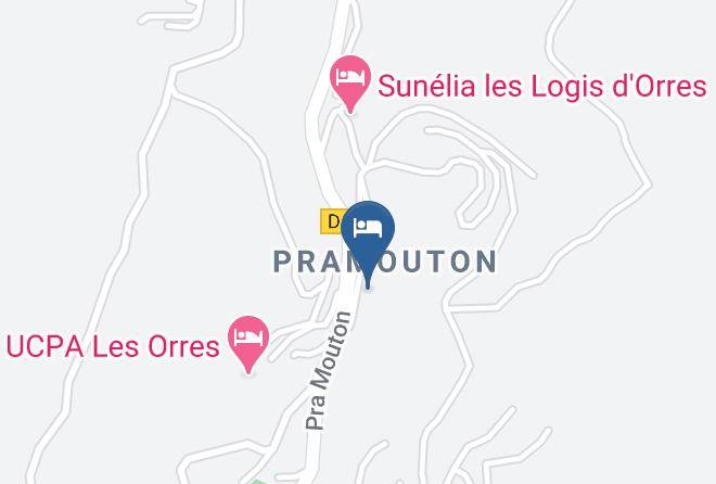 Hotel La Portette Map