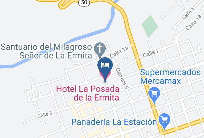 Mariquita - Hotel La Posada De La Ermita Maps