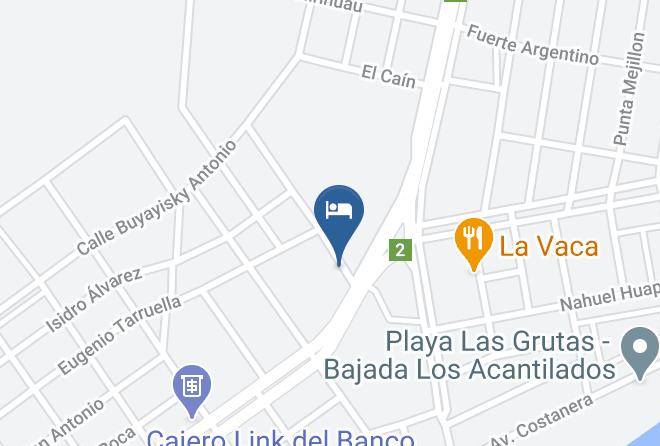 San Antonio Oeste - Hotel La Posada De Los Robles Maps