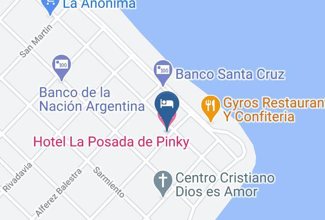 Corpen Aike Department - Hotel La Posada De Pinky Maps