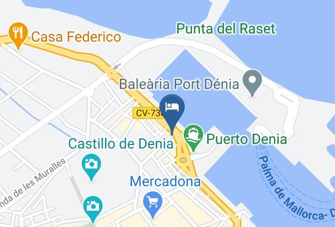 Alicante - Hotel La Posada Del Mar Maps
