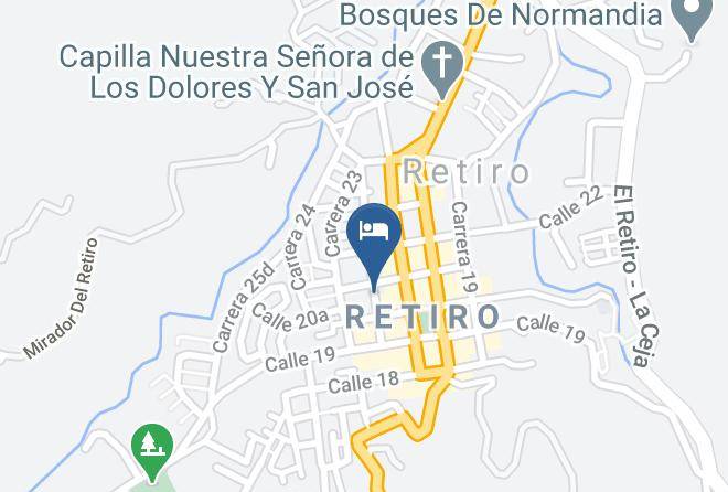 Retiro - Hotel La Posada Del Zaguan Maps