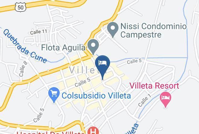 Villeta - Hotel La Posada Dulce Maps