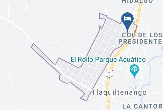 Tlaquiltenango - Hotel La Posada Maps