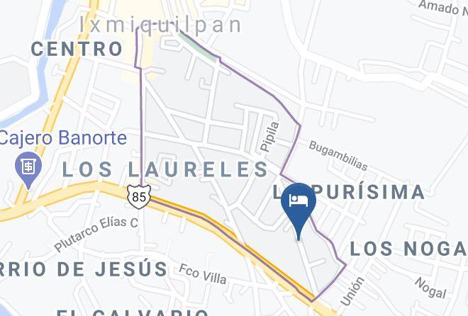 Ixmiquilpan - Hotel La Posta Maps