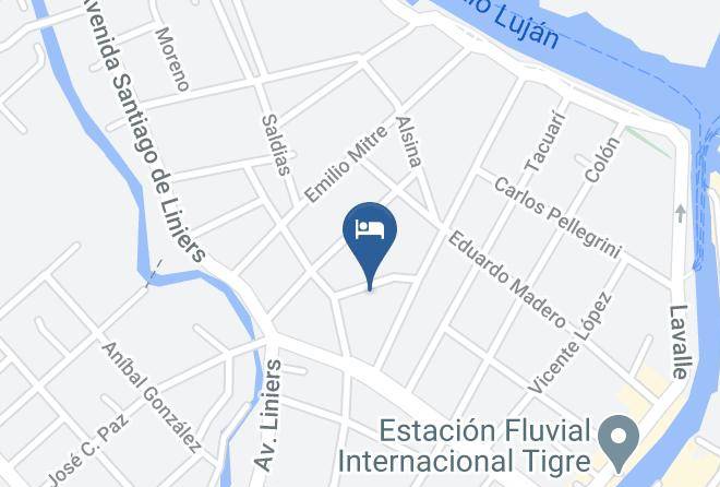 Tigre - Hotel La Posta Tigre Maps