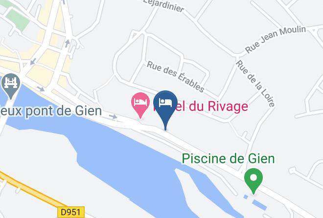 Hotel La Poularde Map