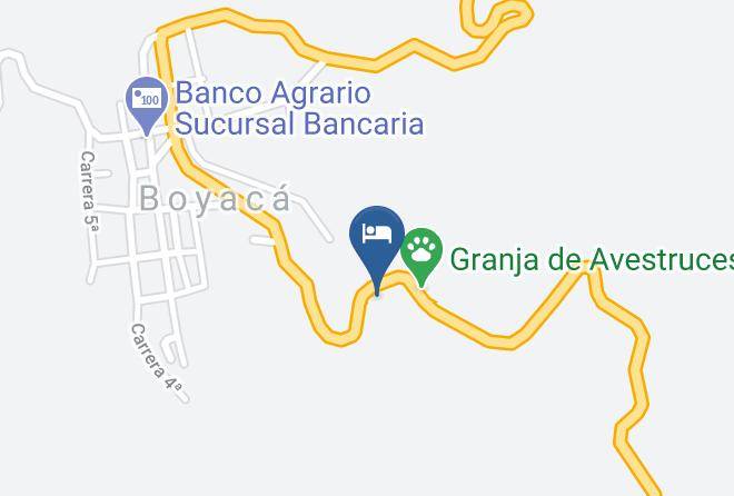 Boyaca - Hotel La Pradera Maps