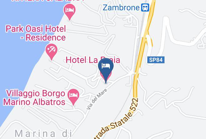 Vibo Valentia - Hotel La Praia Maps
