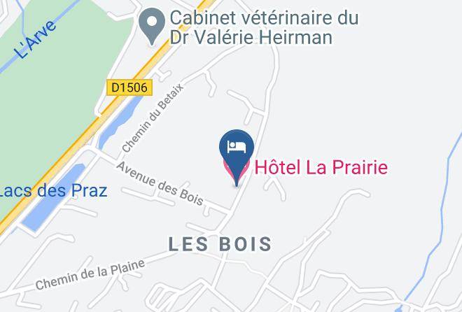 Haute Savoie - Hotel La Prairie Maps