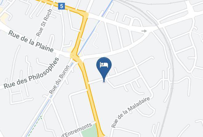 Jura Nord Vaudois District - Hotel La Prairie Maps