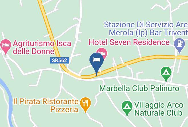 Hotel La Primula Palinuro Map