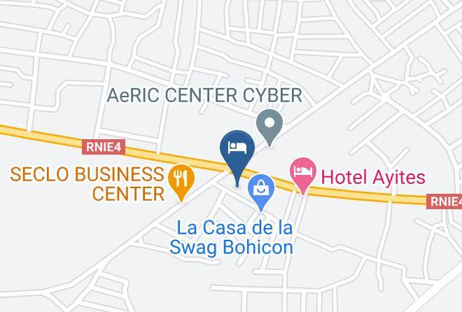 Bohicon - Hotel La Princesse Maps