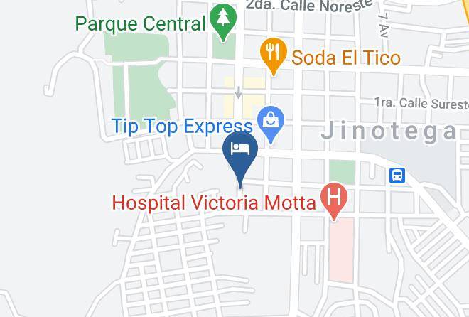 Jinotega - Hotel La Promesa Maps
