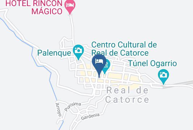 Catorce - Hotel La Providencia Maps