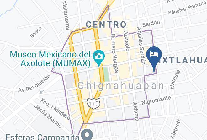 Chignahuapan - Hotel La Providencia Maps