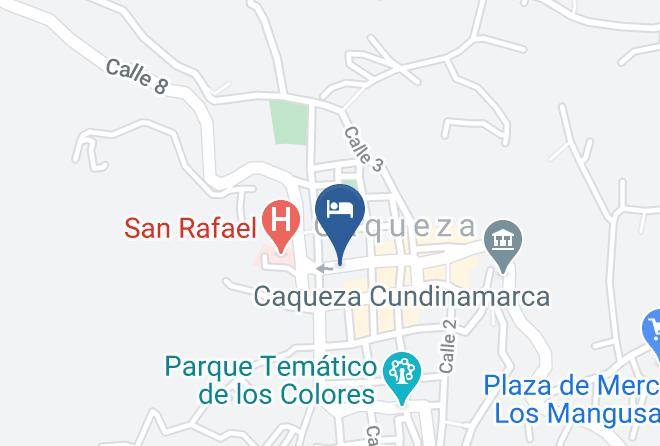 Caqueza - Hotel La Puerta Del Llano Maps