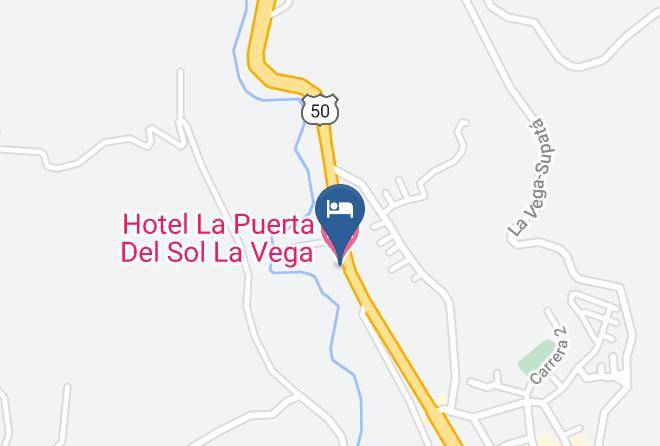 La Vega - Hotel La Puerta Del Sol La Vega Maps