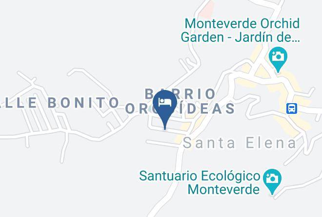 Monte Verde - Hotel La Puesta Del Sol Maps