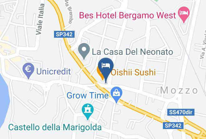 Bergamo - Hotel La Quercia Maps