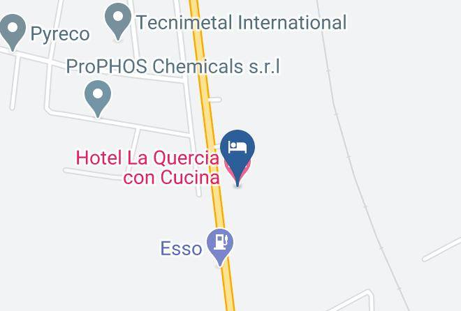 Cremona - Hotel La Quercia Con Cucina Maps