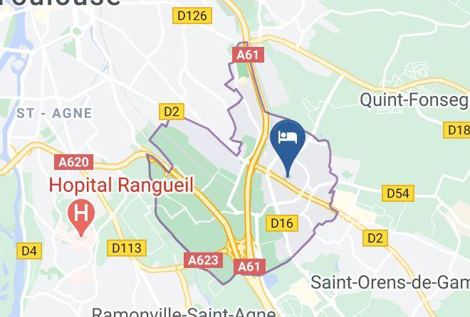 Hotel La Quietat Map