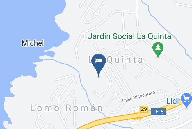 Santa Cruz De Tenerife - Hotel La Quinta Park Suites Maps
