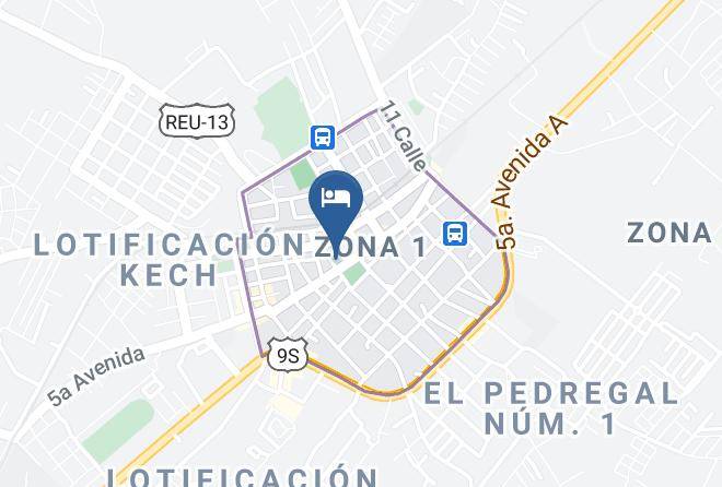 Retalhuleu - Hotel La Quinta Retalhuleu Maps