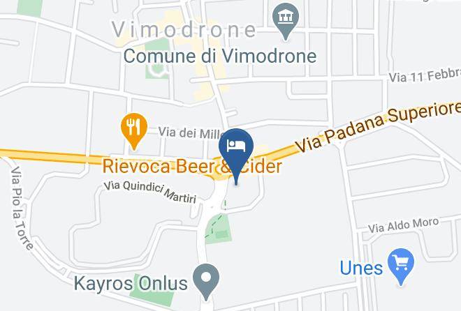 Milan - Hotel La Rampina Maps