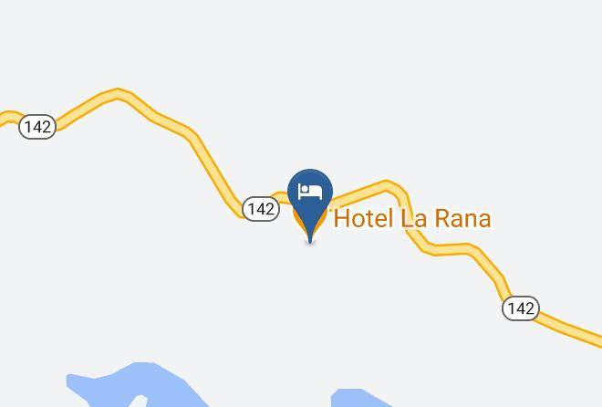 Tilaran - Hotel La Rana Maps