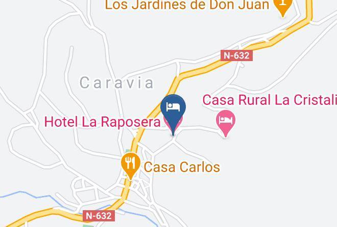 Asturias - Hotel La Raposera Maps