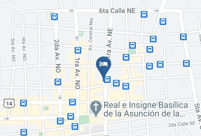 Leon - Hotel La Recoleccion Maps