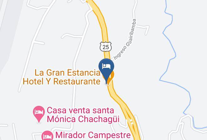 Chachagui - Hotel La Recta Maps