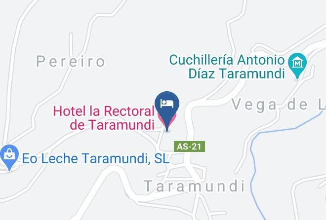 Hotel La Rectoral De Taramundi Map