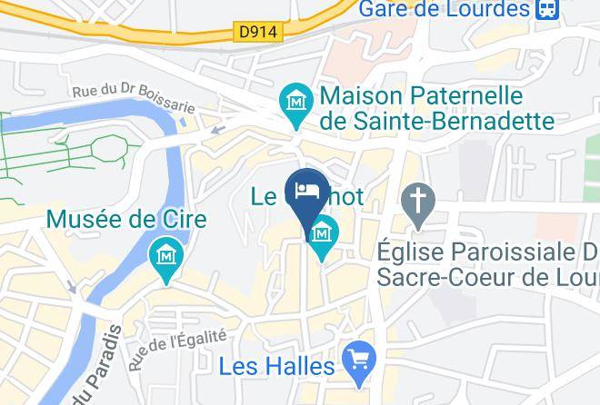 Hautes Pyrenees - Hotel La Regence Maps