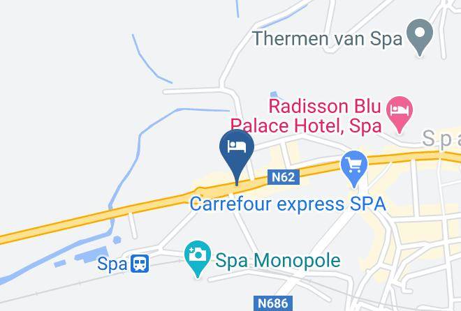 Liege - Hotel La Reine Maps
