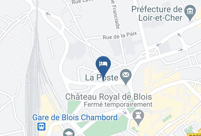 Loir Et Cher - Hotel La Renaissance Maps