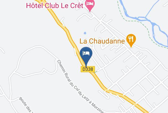 Haute Savoie - Hotel La Renardiere Maps